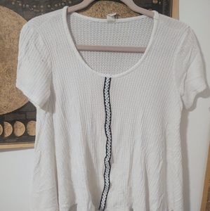 White Lazy Sundays Shirt